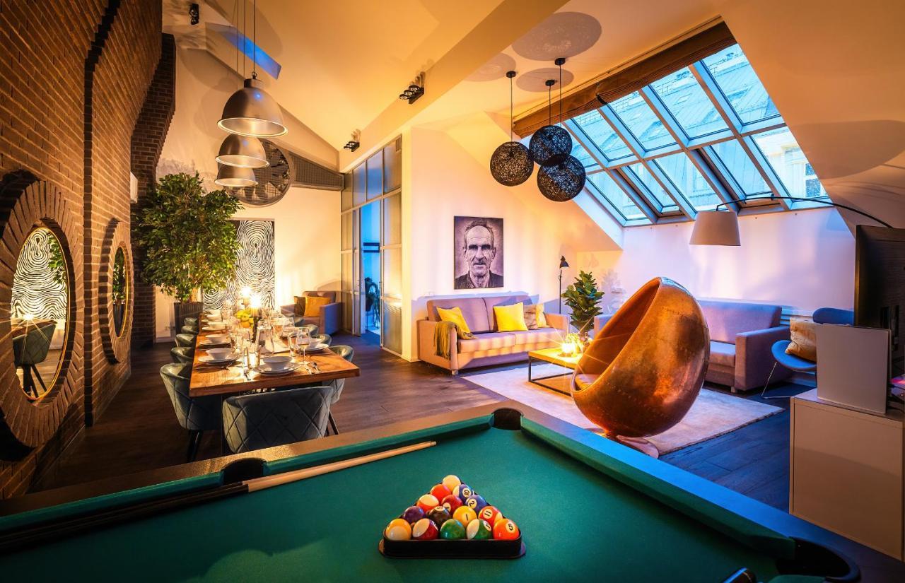 Apartment 5br+2bath Old Town Industrial Penthouse, A/c Prag